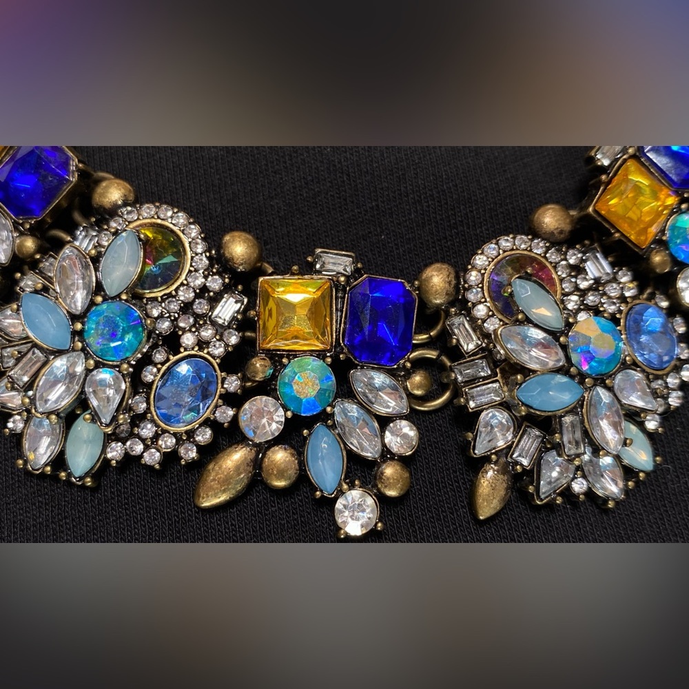 Multicolored Statement Chunky 80’s Vibe Necklace - image 3